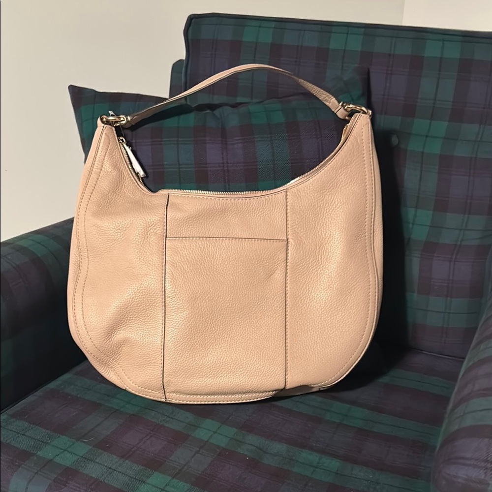 Michael Kors Tan Leather Hobo Bag - Picture 2 of 5